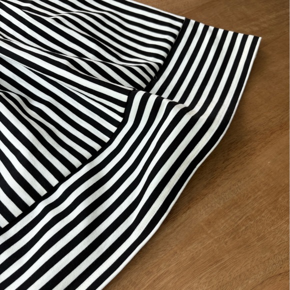 WOMENS Short Black and White Stripped Dress - Size XS - Picture 8 of 8